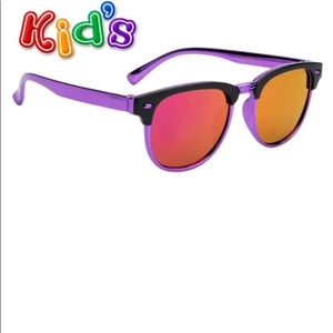 Kids SOHO Ray Ban Styled Metallic Sunglasses